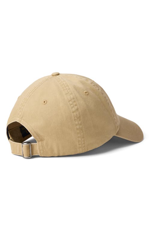 Polo Ralph Lauren Classic Sport Cotton Twill Baseball Cap In Neutral