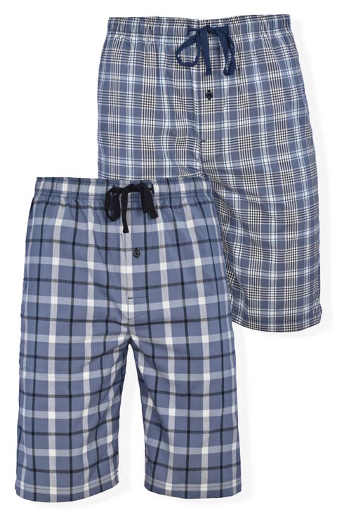 2-Pack Woven Sleep Shorts