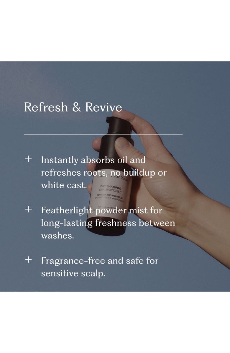 Under Your Skin Powder Dry Shampoo, Alternate, color, NO COLOR