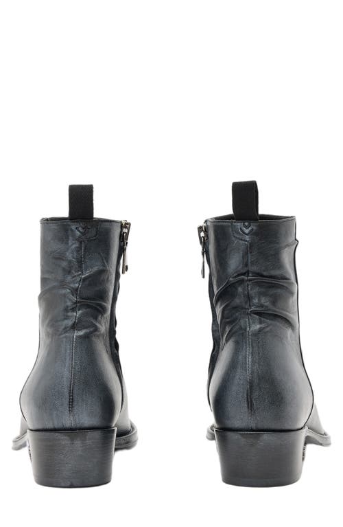 John Varvatos Two Five Zip Boot In Gray