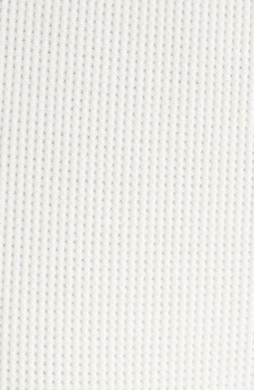 Polo Ralph Lauren Thermal Knit Pajams In Ecru