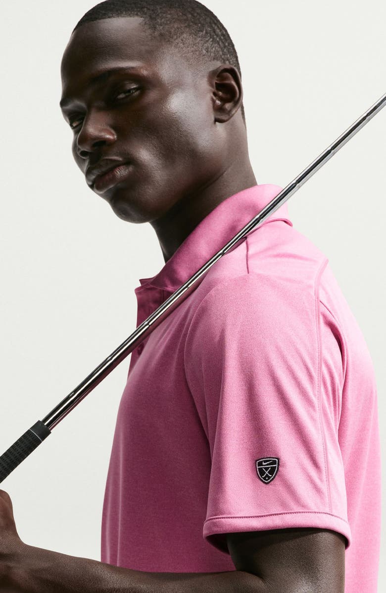 Nike Par Dri-FIT Golf Polo, Alternate, color, Peony