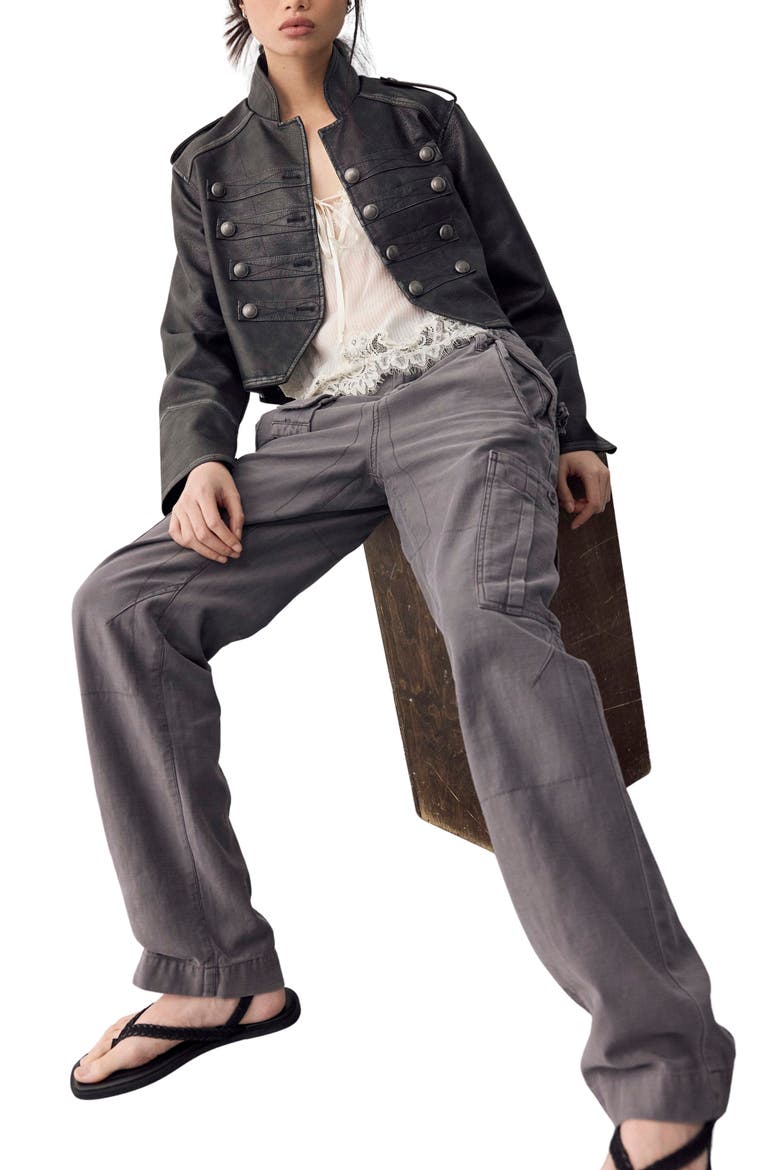 Tight Fuse Slim Cargo Pants, Alternate, color, CHARCOAL GREY