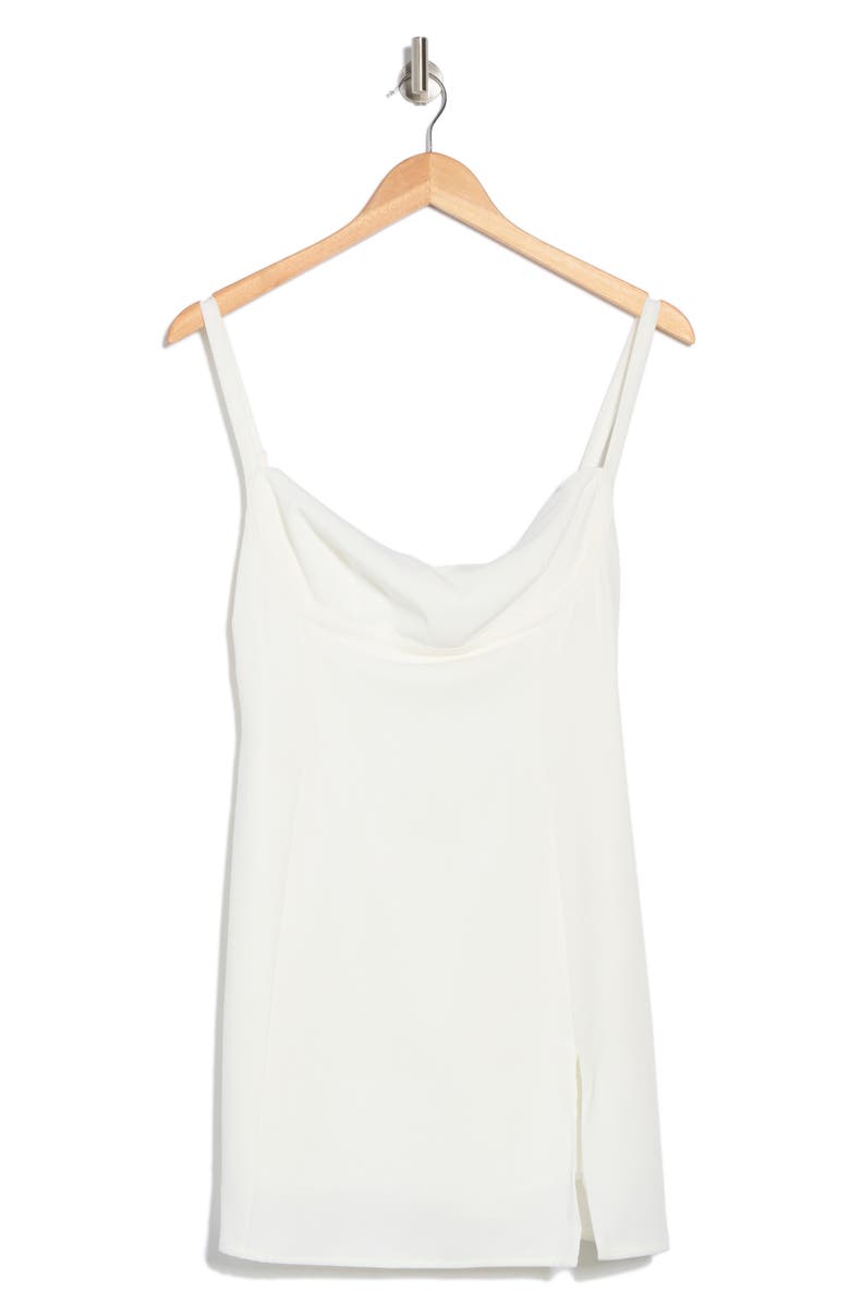 Princess Polly Briana Cowl Neck Dress, Alternate, color, White