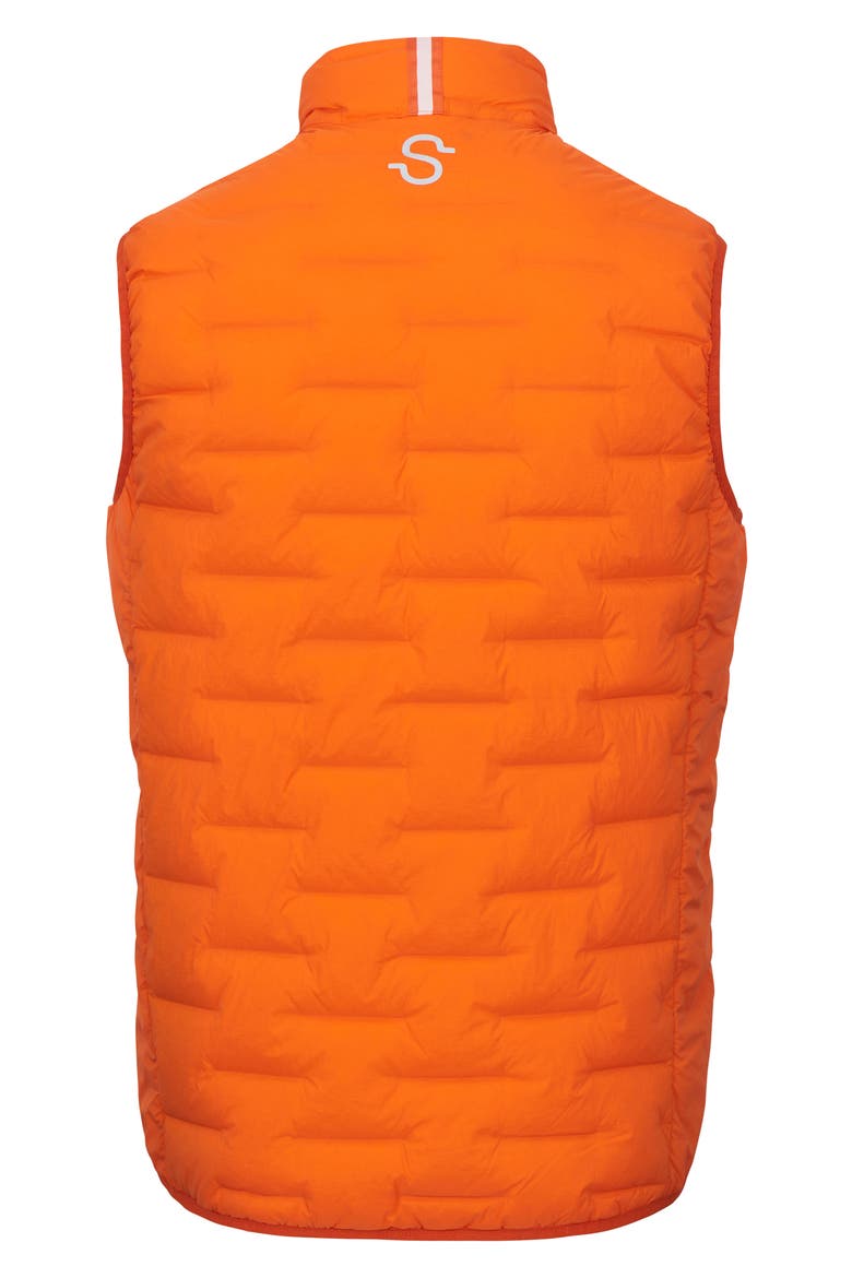 Lofoten Seamless Down Puffer Vest, Alternate, color, SWIMS ORANGE