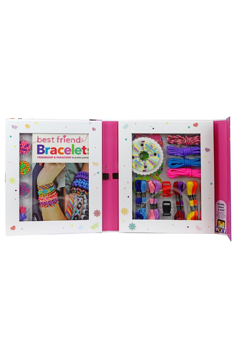 Spicebox Kits For Kids Best Friend Bracelets, Craft Jewerly Kit, Kids, Alternate, color, Multicolored