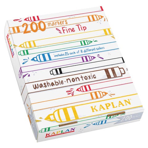 Washable Fine Tip Marker Class Pack - 200 Per Box