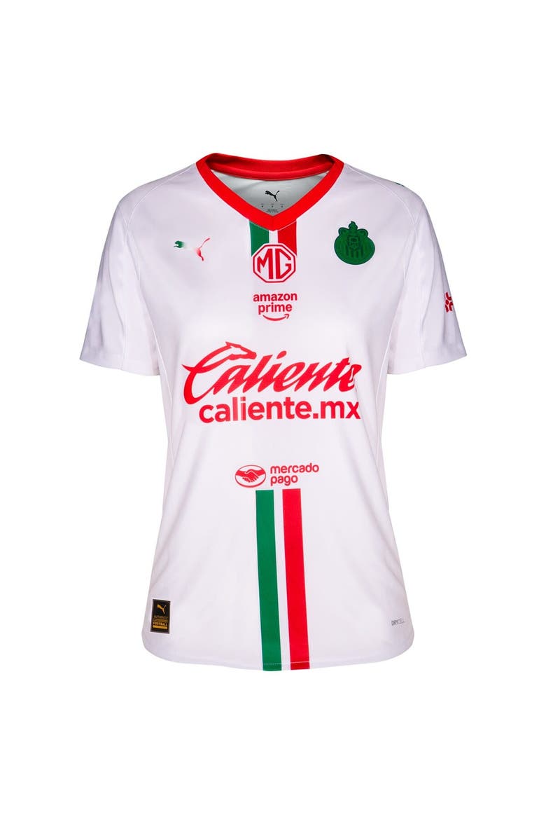 PUMA Women's Puma White Chivas 2025/26 Away  Replica Jersey, Alternate, color, White