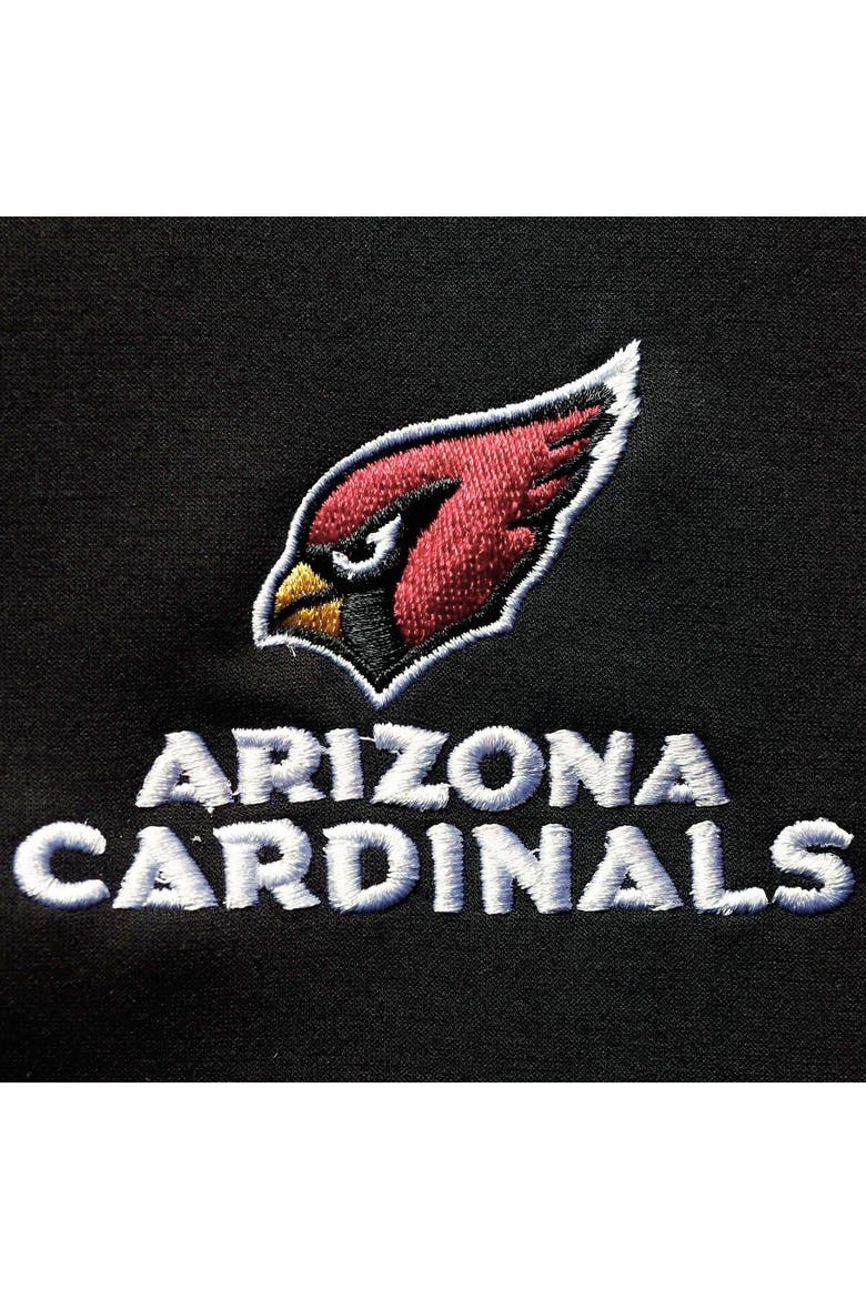 Men's Dunbrooke Black Arizona Cardinals Shag Tri-Blend Full-Zip Raglan Hoodie, Alternate, color, Black