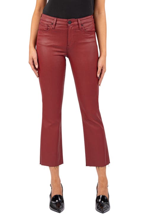 Kelsey Crop Kick Flare Jeans