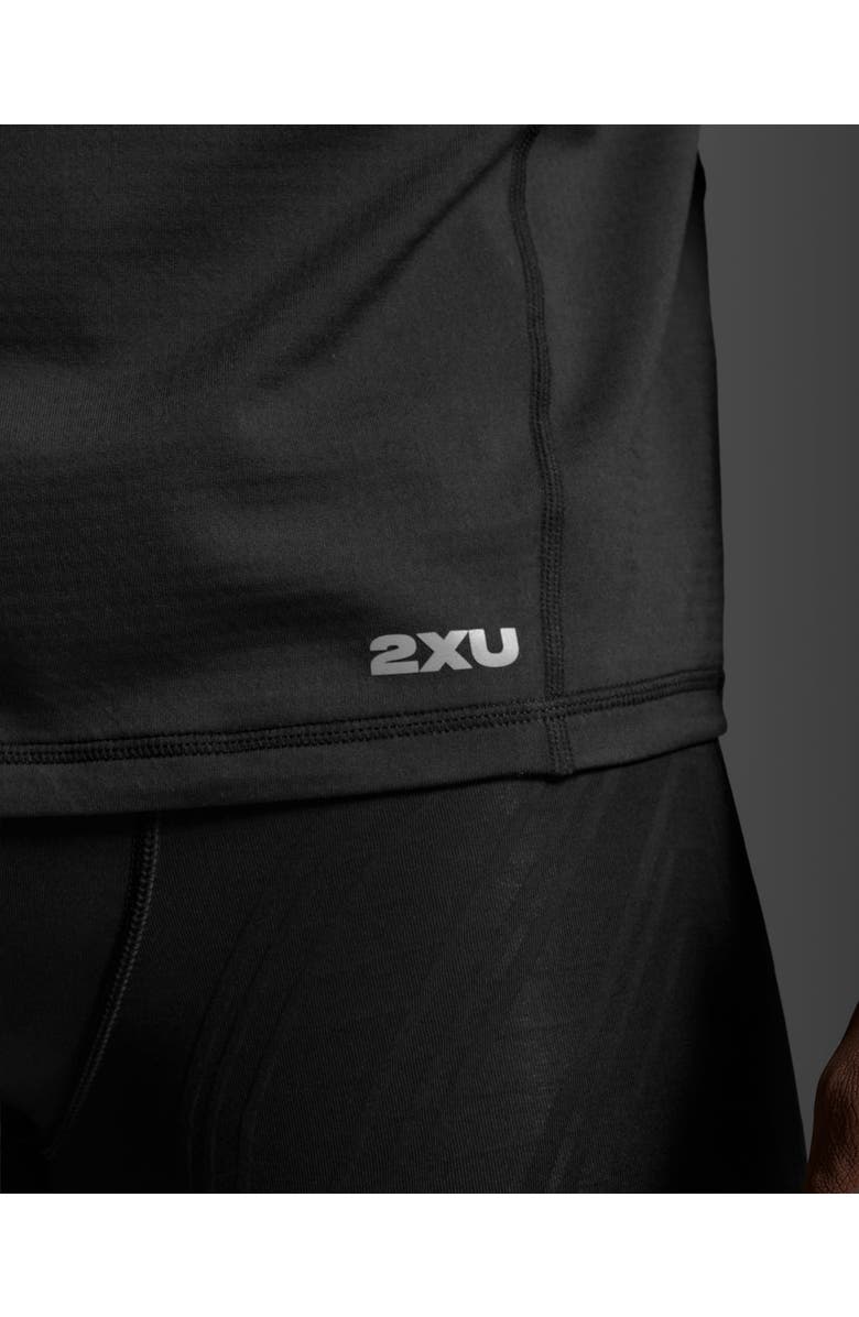 2XU Men's Ignition Shield Compression Tights, Alternate, color, Black/Silver Reflective