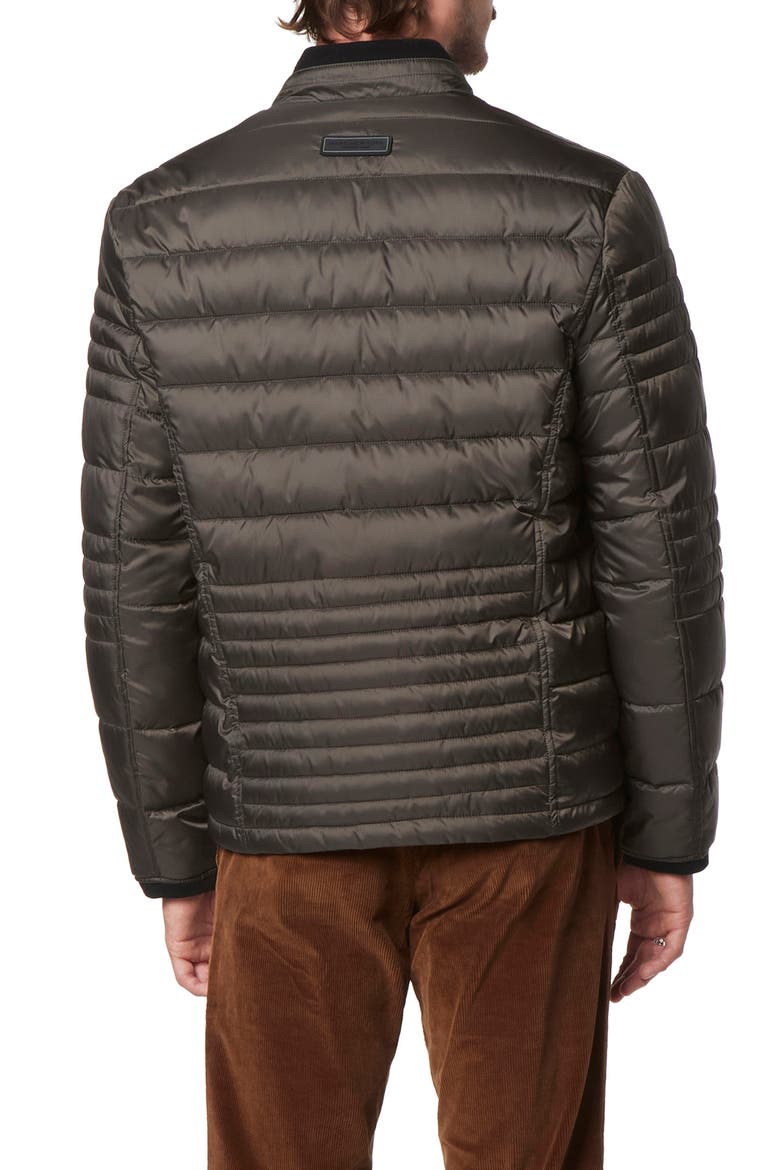 Grymes Packable Quilted Puffer Jacket, Alternate, color, SLATE