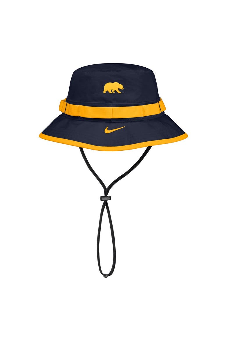 Men's Nike Navy Cal Bears 2026 On-Field Apex Boonie Bucket Hat, Main, color, Navy