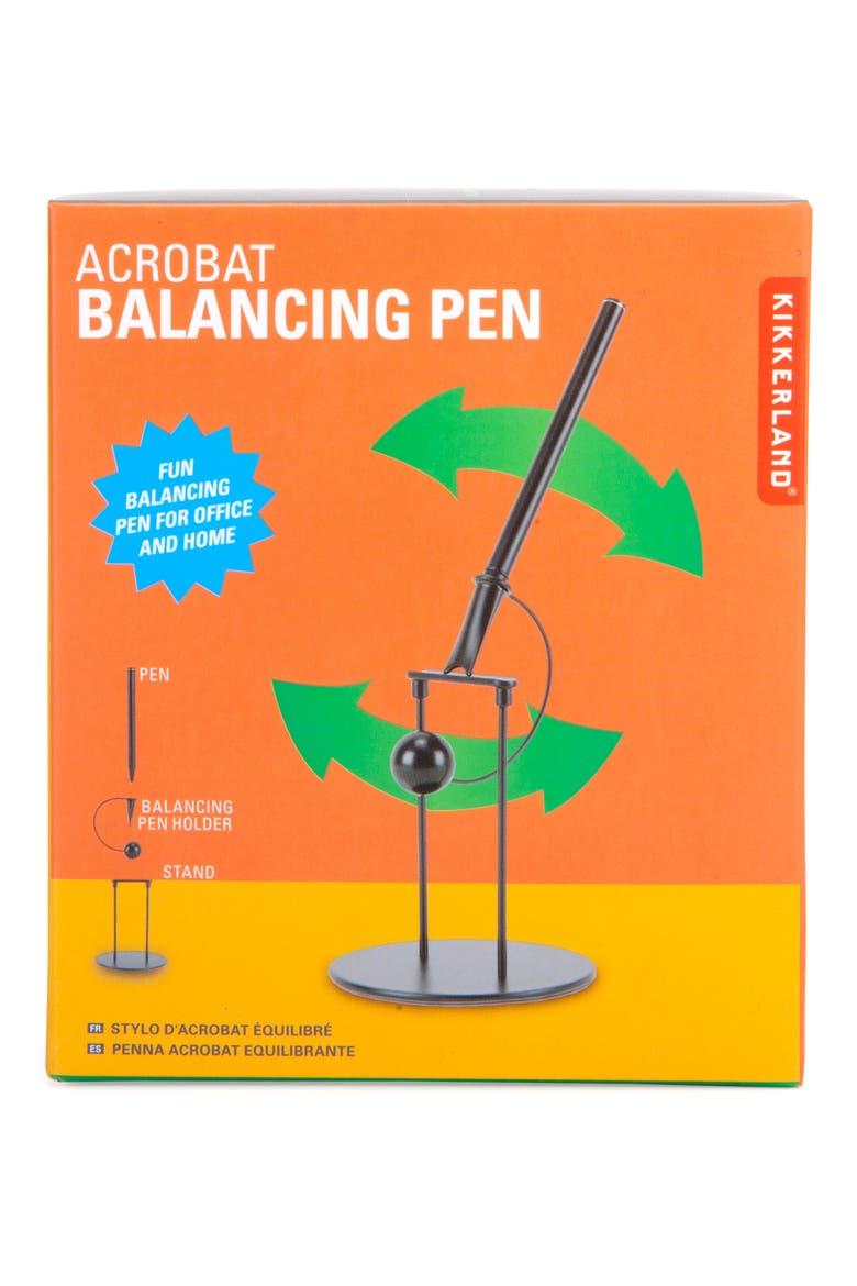 Acrobat Balancing Pen, Alternate, color, BLACK