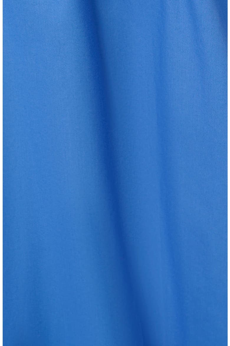 Ruffle Smocked Waist Maxi Dress, Alternate, color, COOL WATER