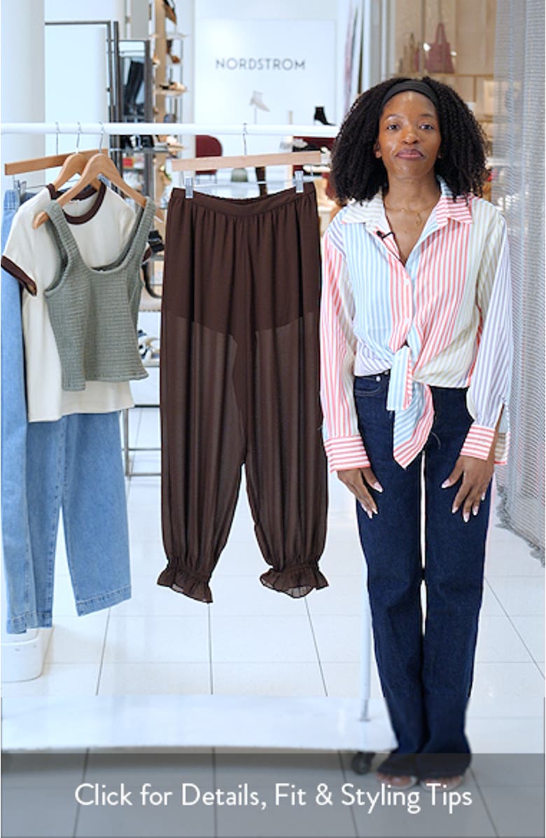 Jasmine Semisheer Balloon Pants, sales video thumbnail