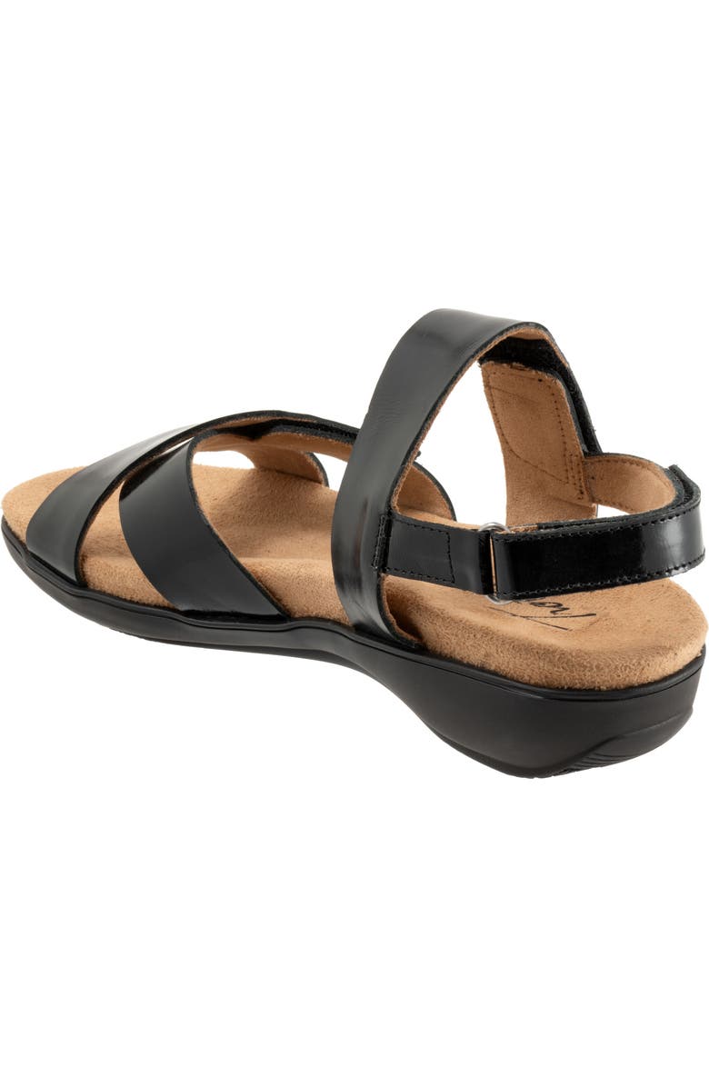 Trotters River Slingback Sandal, Alternate, color, Black