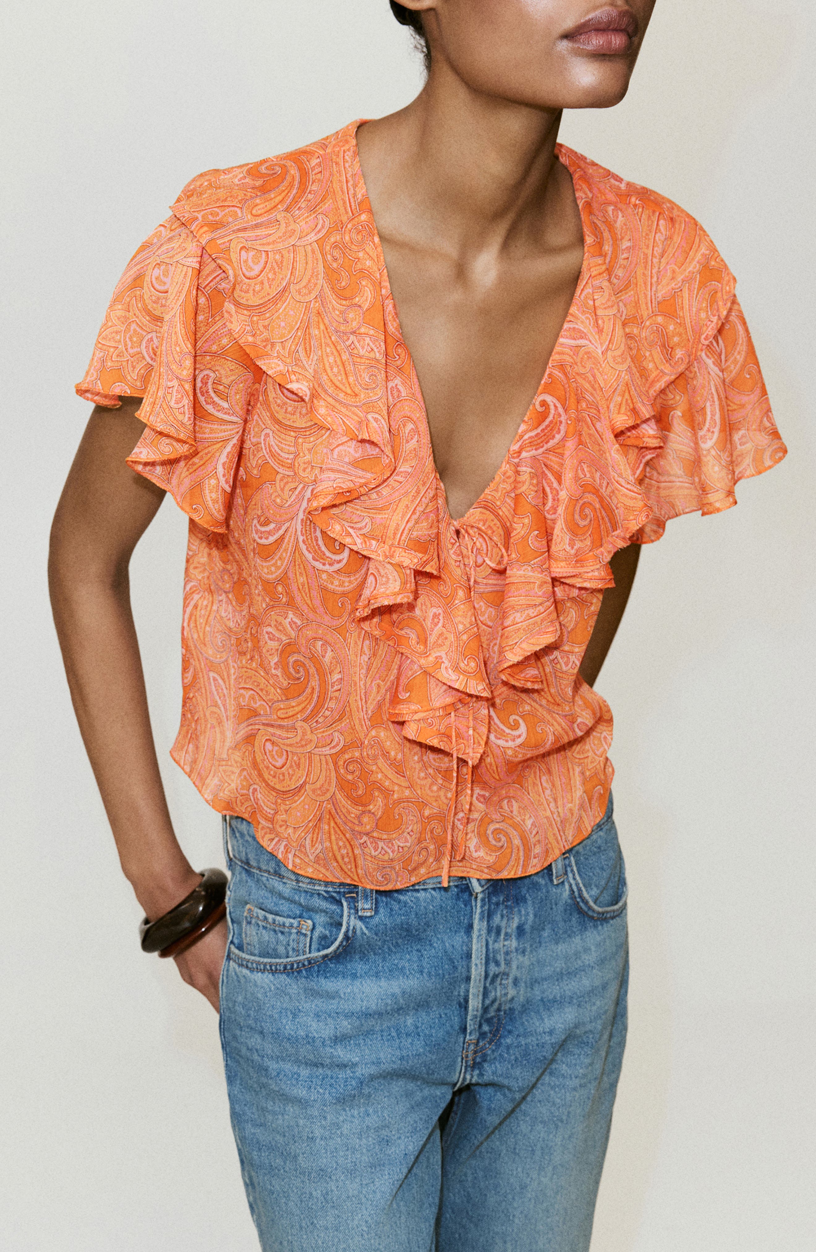 selected ORANGE