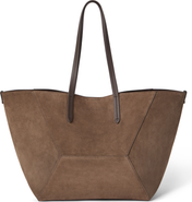 Brunello Cucinelli Suede large BC Duo bag