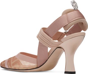 Colibri Mesh Slingback Pump