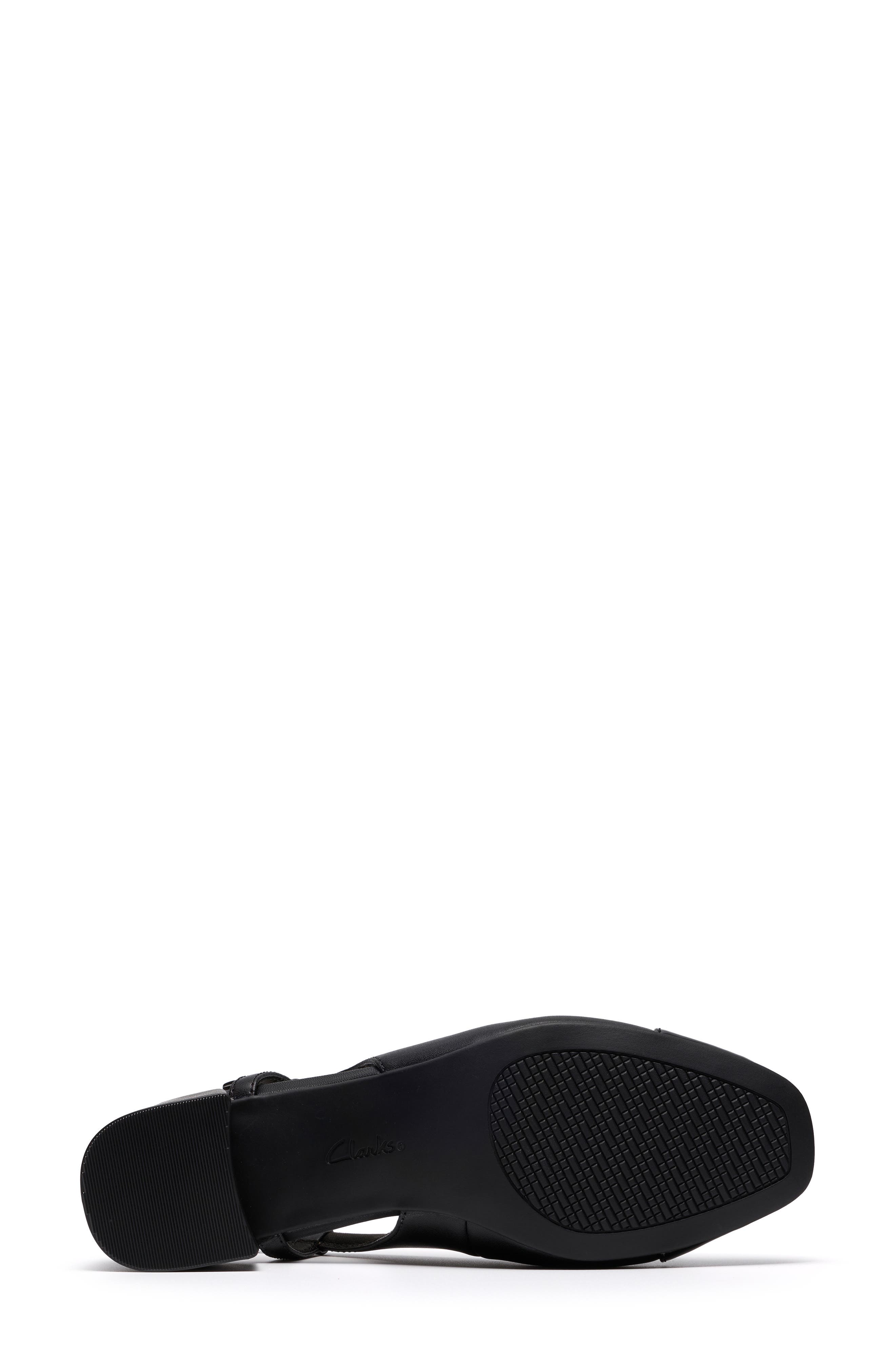 Clarks<sup>®</sup> Iridessa Slingback Pump, Alternate, color, Black Leather