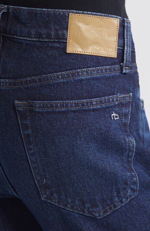 Rag & Bone Peyton Mid Rise Bootcut Jeans In Blue