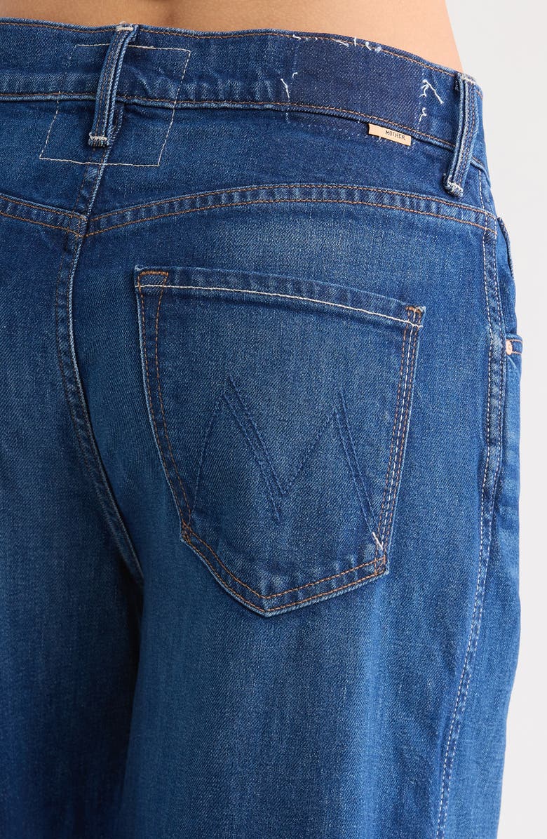 MOTHER The Delinquent High Waist Ankle Wide Leg Jeans, Alternate, color, Made In The Shade