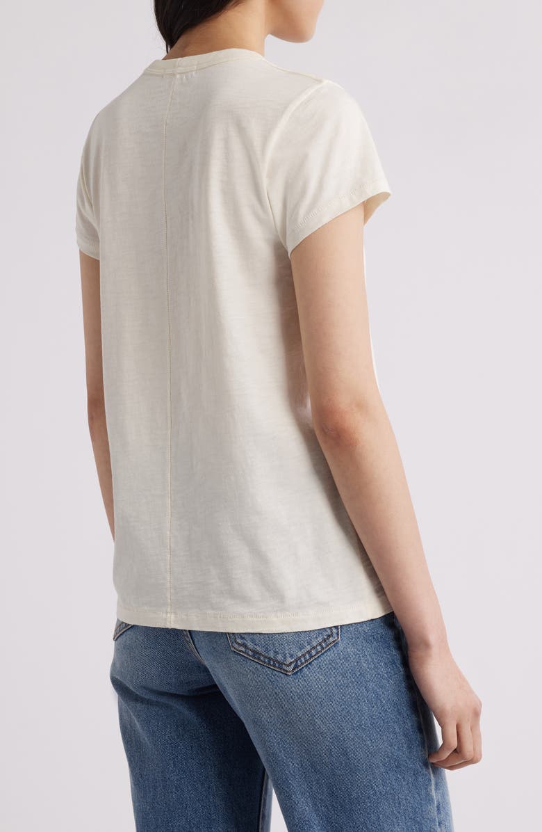 rag & bone Seashell Cotton Graphic T-Shirt, Alternate, color, Ivory/ Turtle Dove