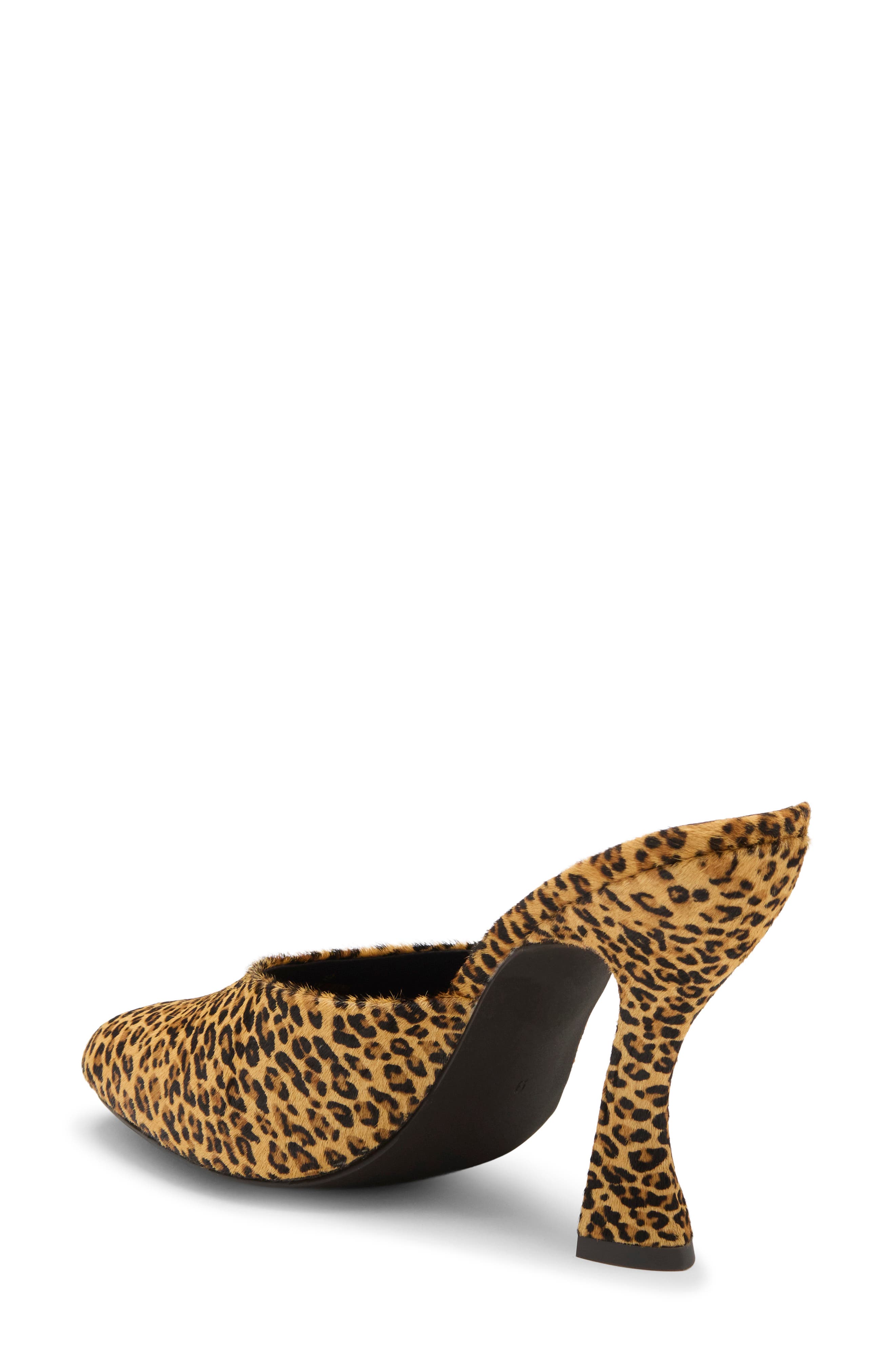 Fresa Leopard Calf Hair Peep Toe Pump, Alternate, color, BROWN CHEETAH