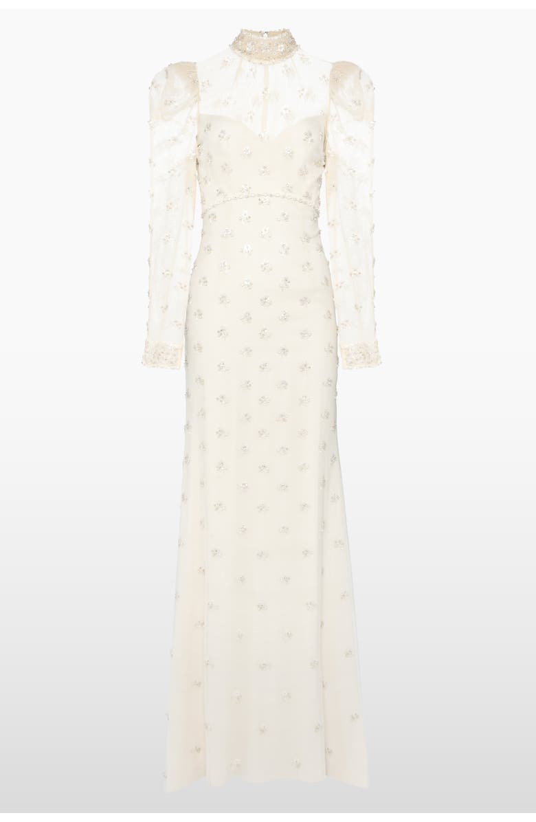 Jenny Packham Dore Dress, Main, color, Ivory