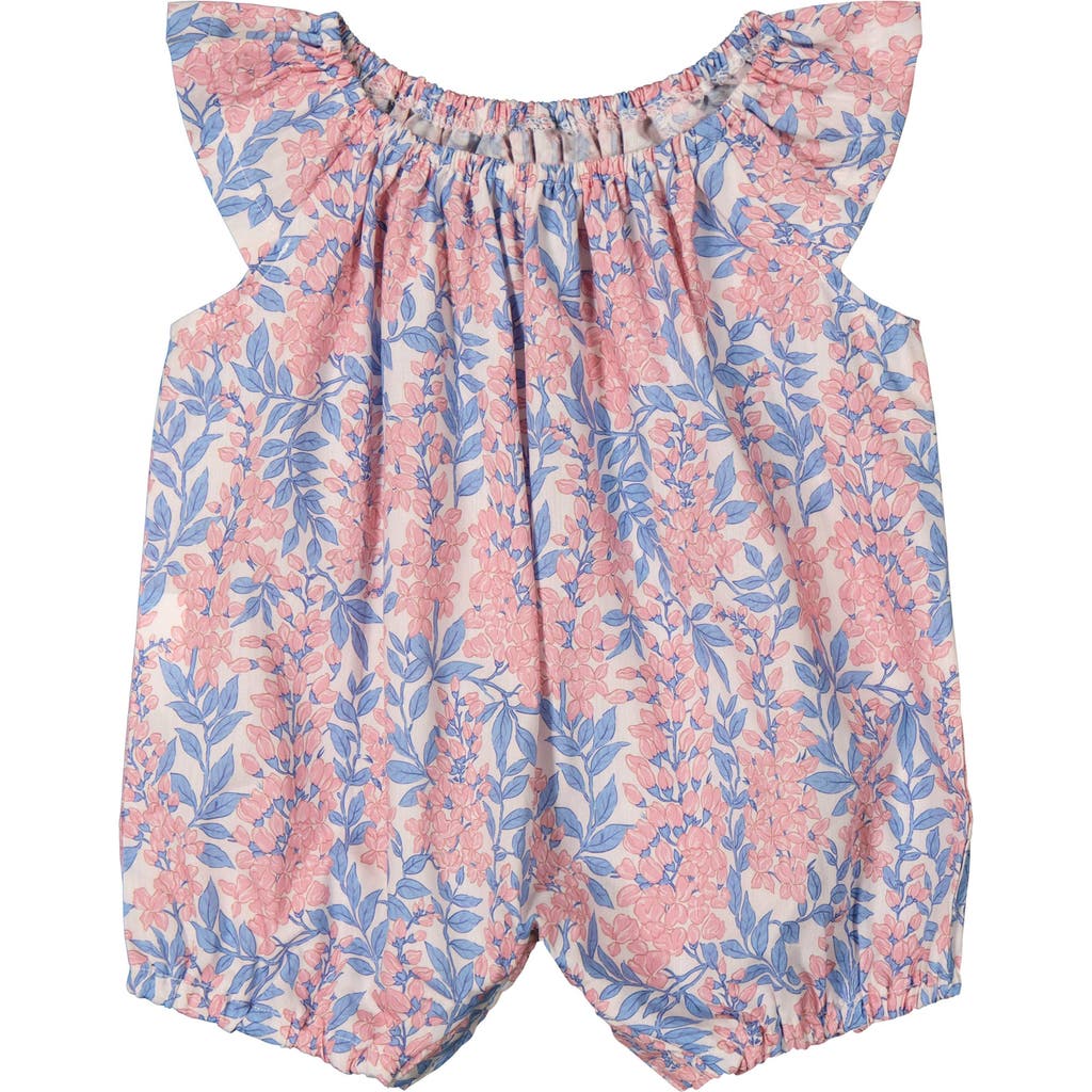 Busy Bees Amelia Romper Pink Azalea In Pink Azalea