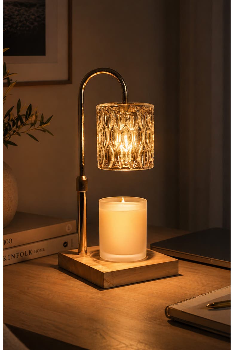 Candle Warmer Lamp, Alternate, color, CITRINE