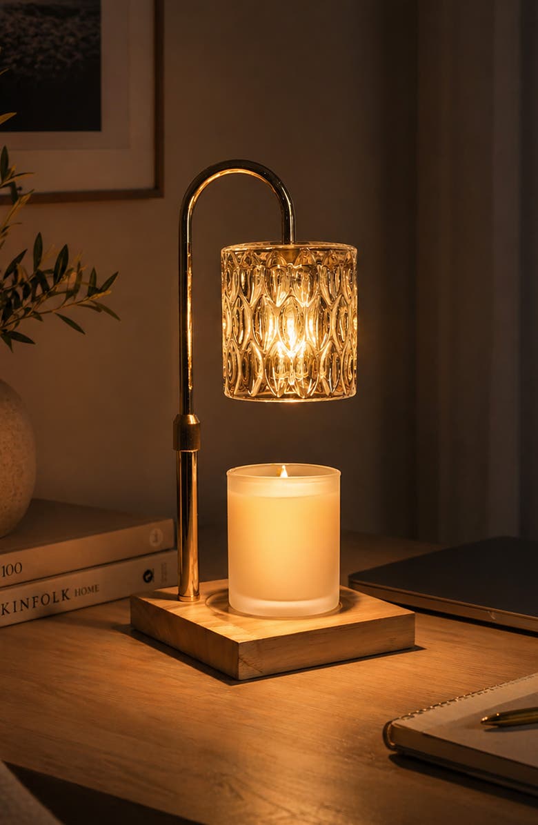 Luze Candle Warmer Lamp, Alternate, color, Citrine