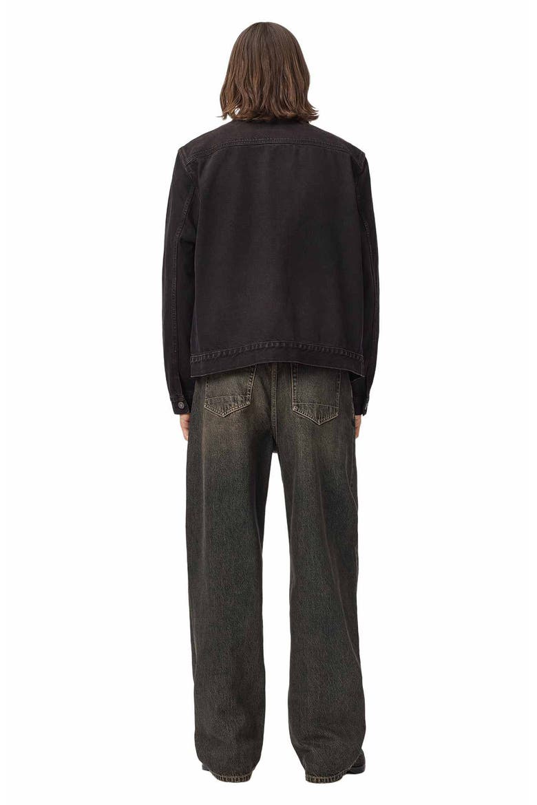 Rivet Sloch Straight Leg Jeans, Alternate, color, WASHED BROWN