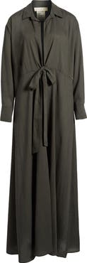 BOAMAR Rosalie Long Sleeve Cover-Up Maxi Dress