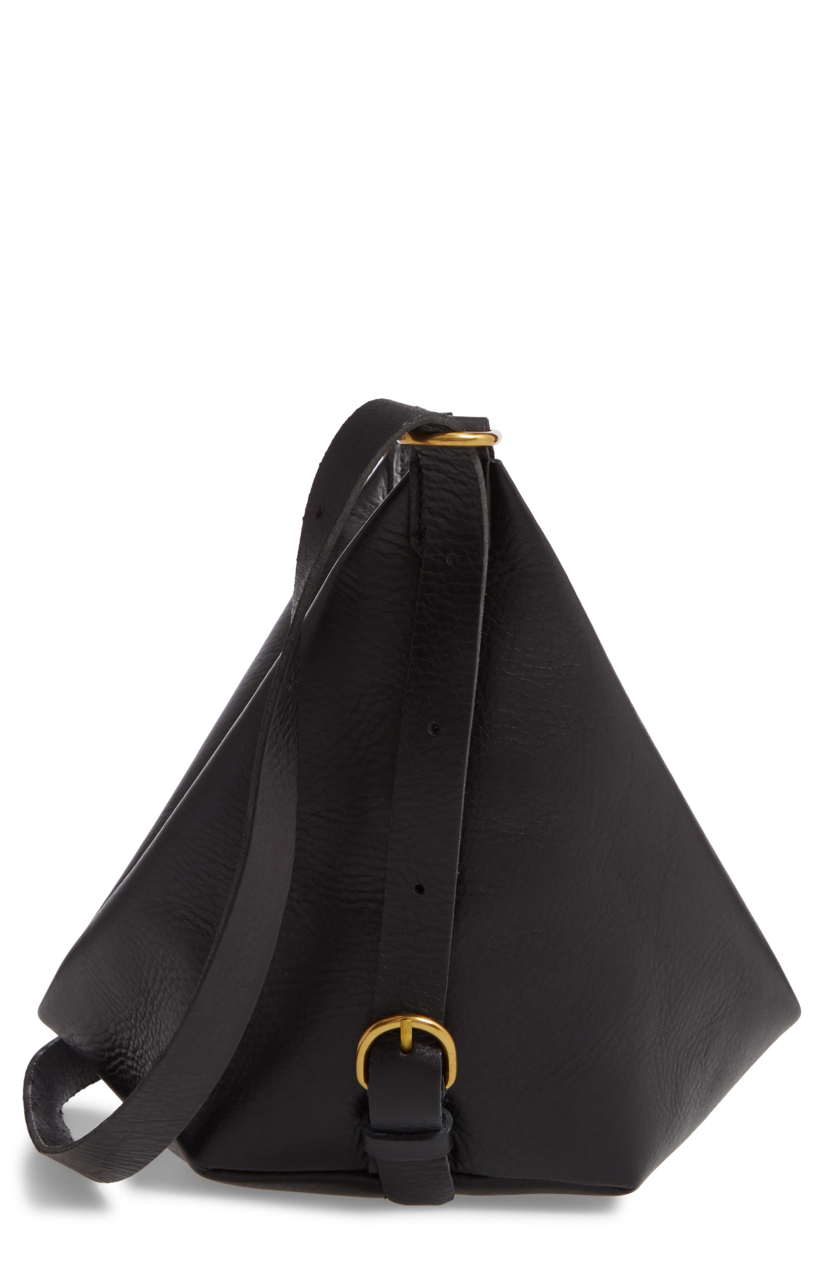 Madewell The Leather Sling Bag, Main, color, 