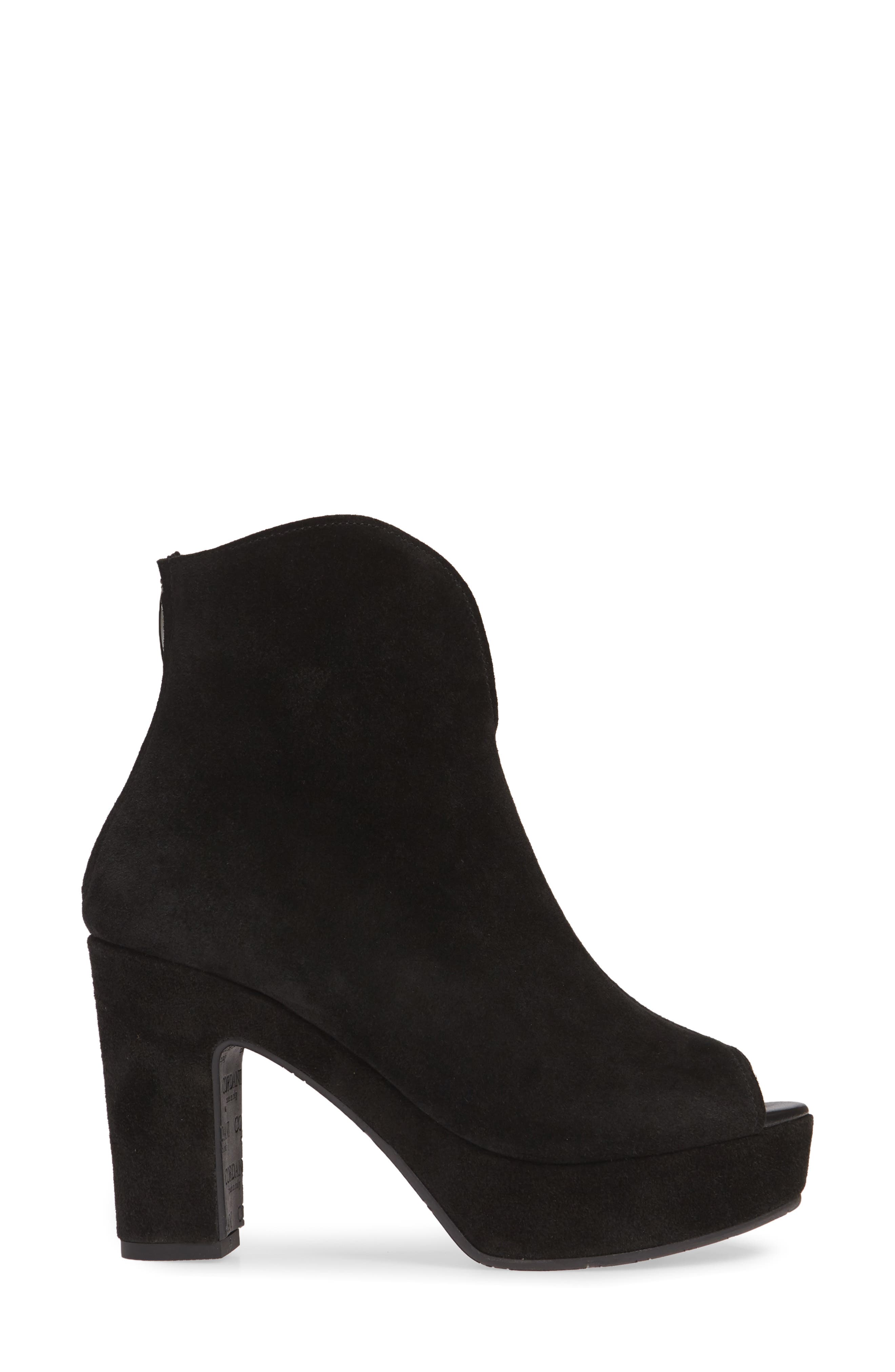 Cordani Tabbi Peep Toe Bootie, Alternate, color, 