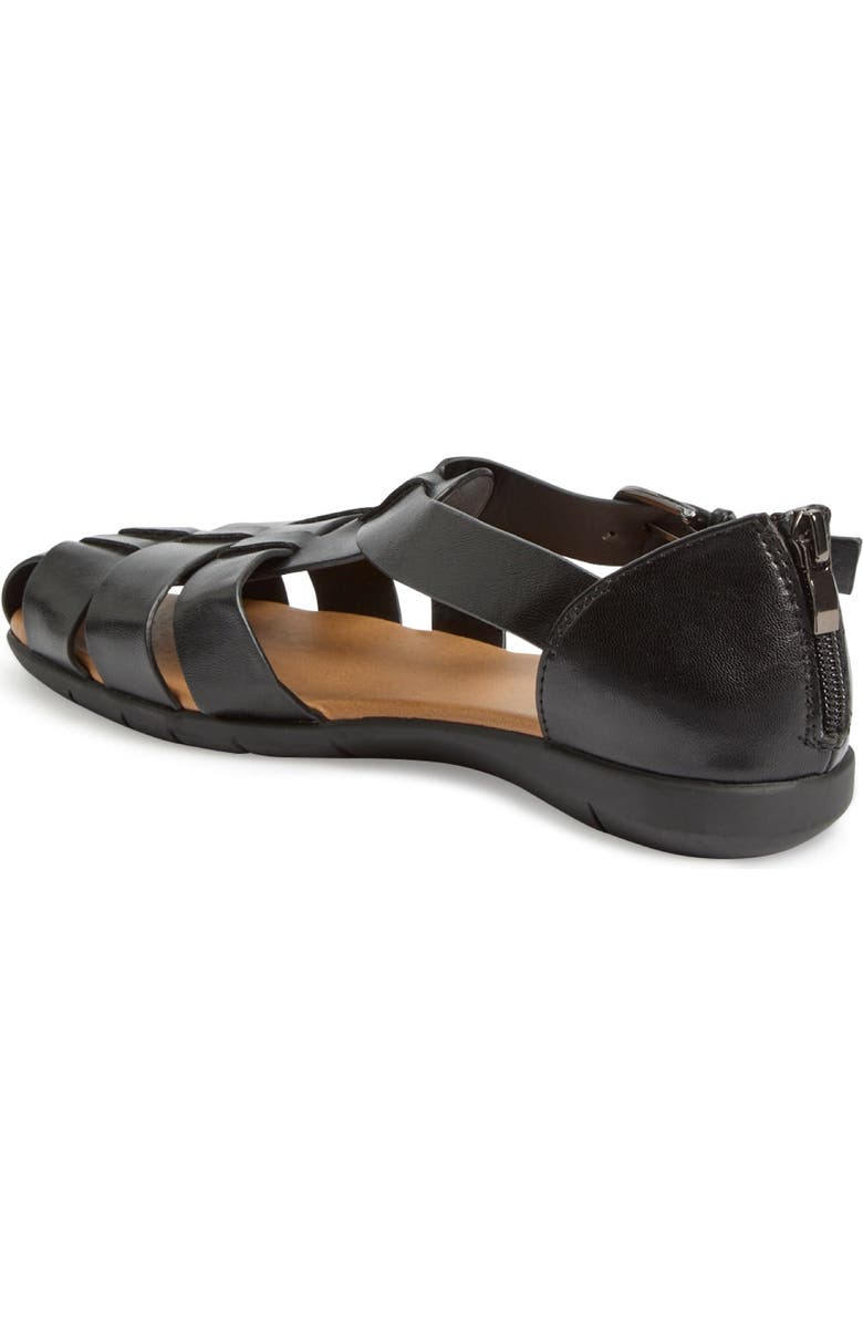 Comfortview The Cooper Fisherman Flat, Alternate, color, Black