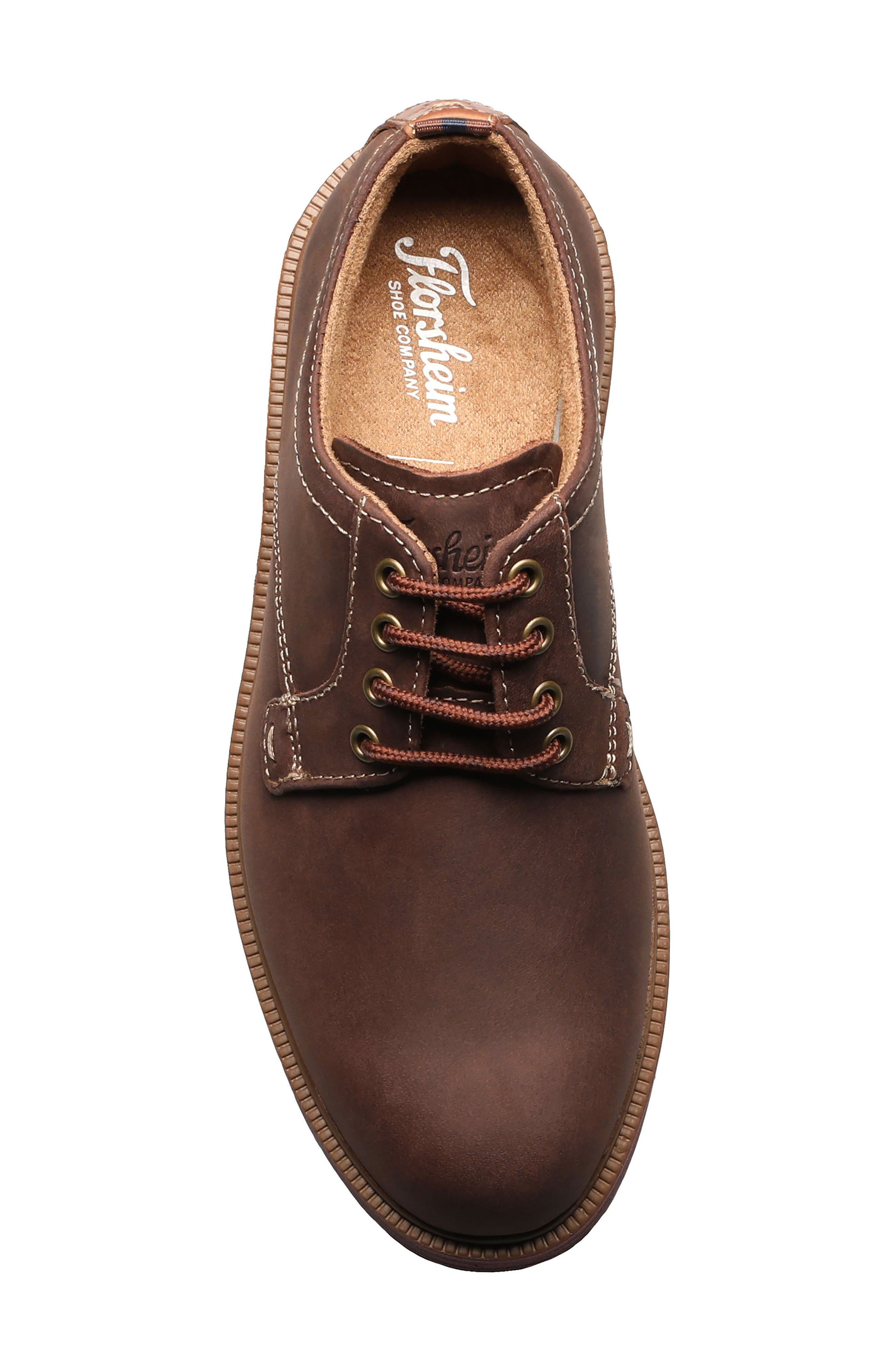Supacush Jr. Plain Toe Oxford, Alternate, color, BROWN CHOCOLATE