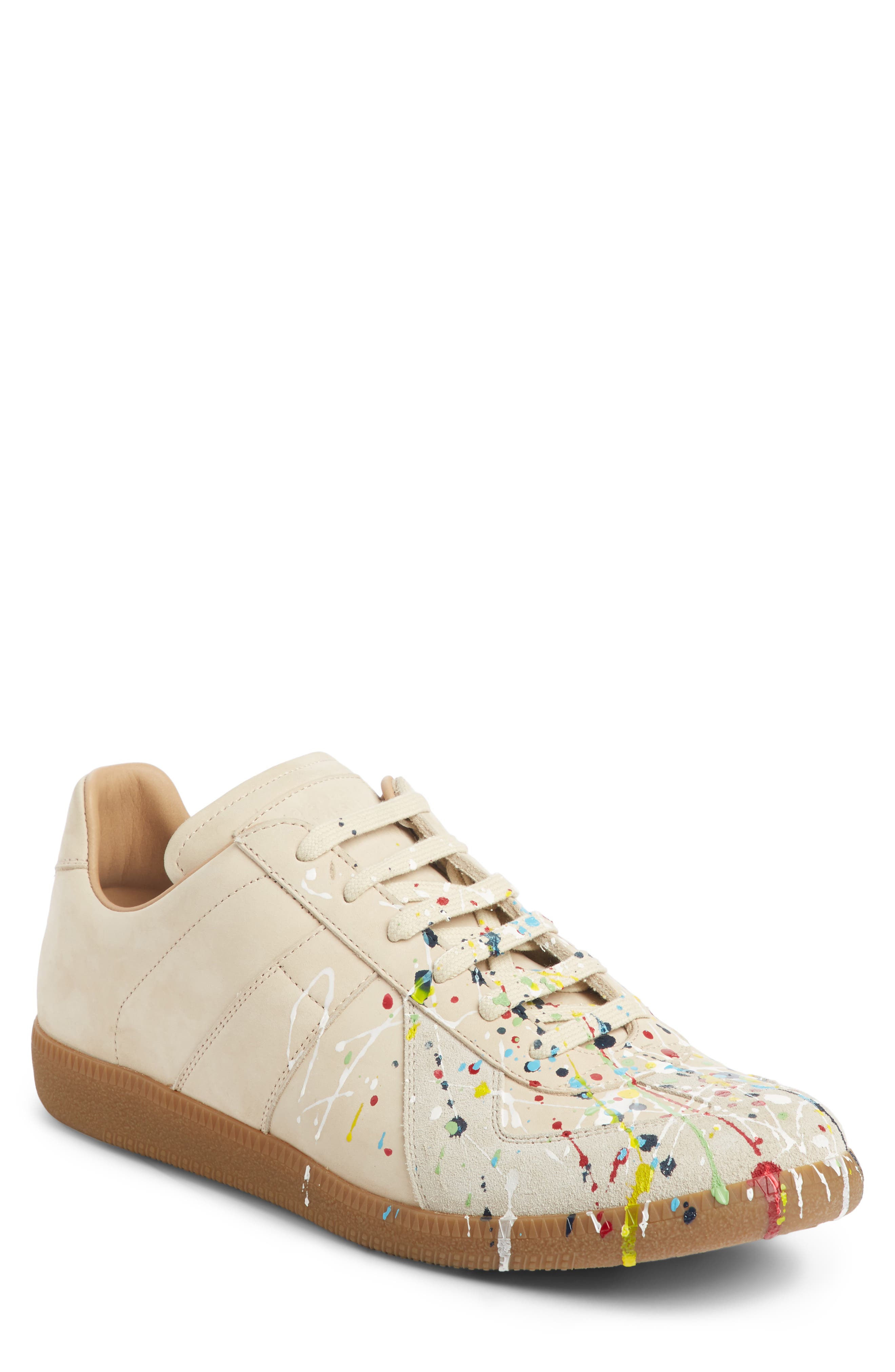 Мужские кроссовки Maison Margiela Replica Paint Splatter Sneaker