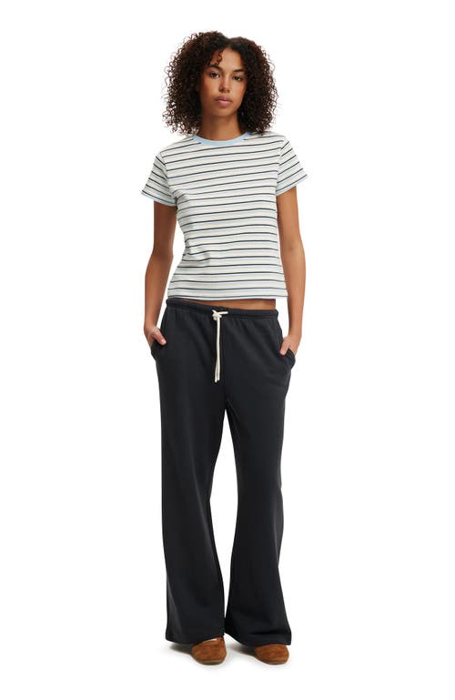 Cotton On Wide Leg Sweatpant In Blue