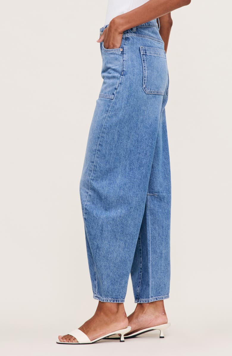 DL1961 Miro High Waist Ankle Barrel Jeans, Alternate, color, 