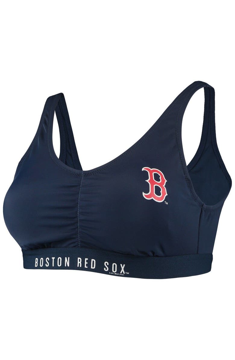 G-III SPORTS BY CARL BANKS Women's G-III Sports by Carl Banks Navy Boston Red Sox All-Star Bikini Top, Alternate, color, 