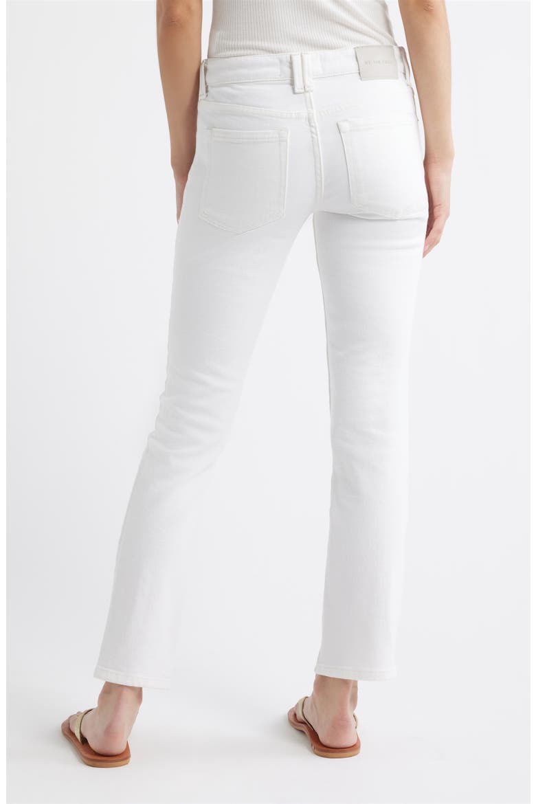 Oracle Low Rise Slim Straight Leg Jeans, Alternate, color, OPTIC WHITE