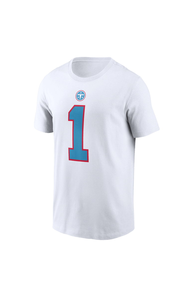 Nike Men's Nike Cameron Ward White Tennessee Titans Player Name & Number T-Shirt, Alternate, color, White