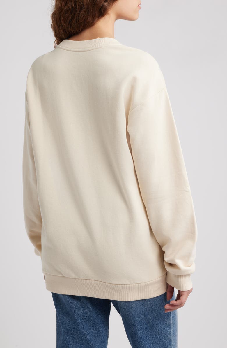 GOLDEN HOUR Tis the Season Horses Graphic Sweatshirt, Alternate, color, Sandshell