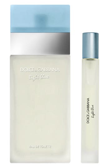 Dolce And Gabbana Velvet Light Blue Eau De Toilette Set In No Color