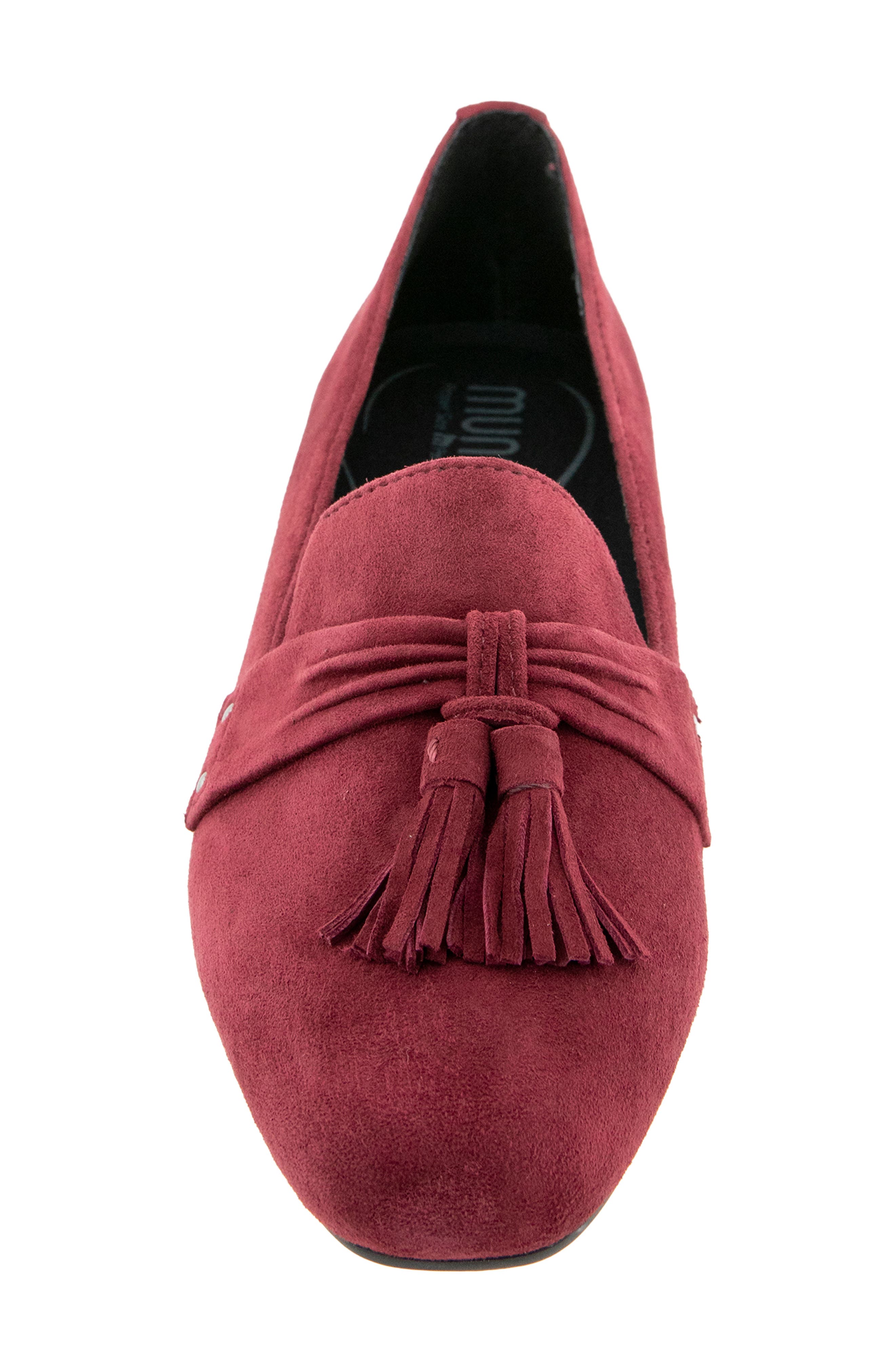 Ember Loafer, Alternate, color, WINE SUEDE