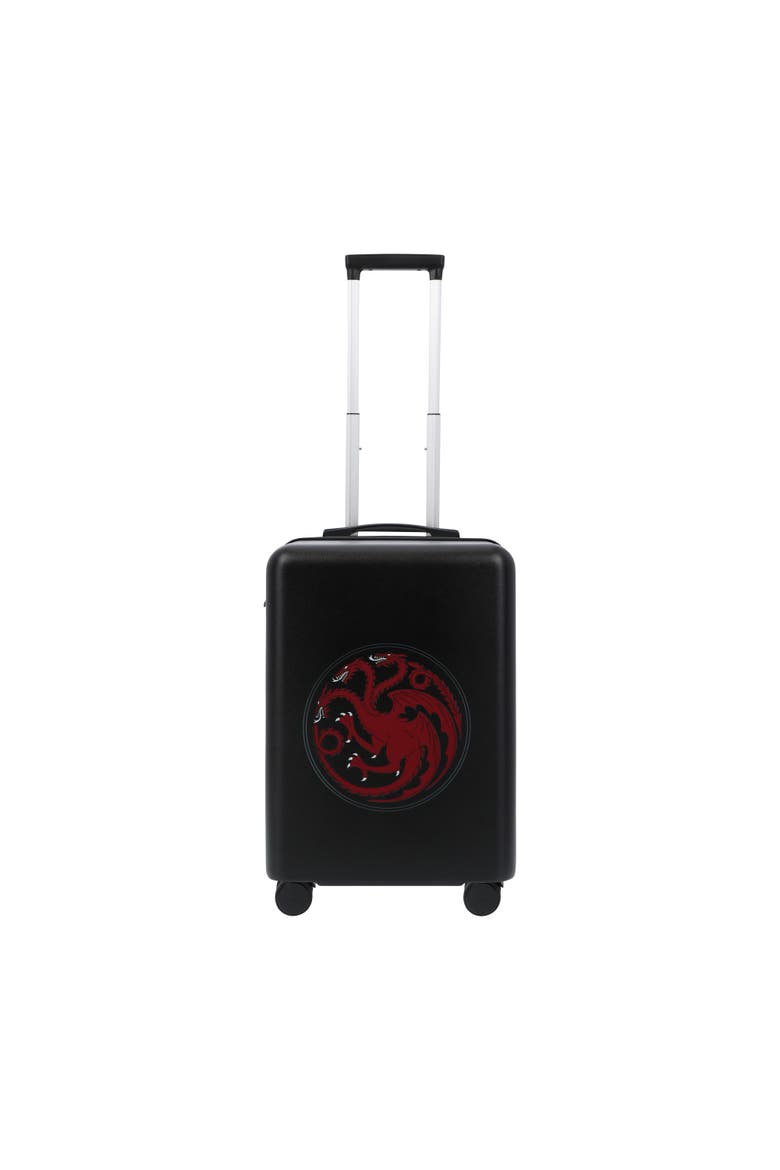 WB GAME OF THRONES  22.5" CARRY-ON LUGGAGE, Alternate, color, BLACK