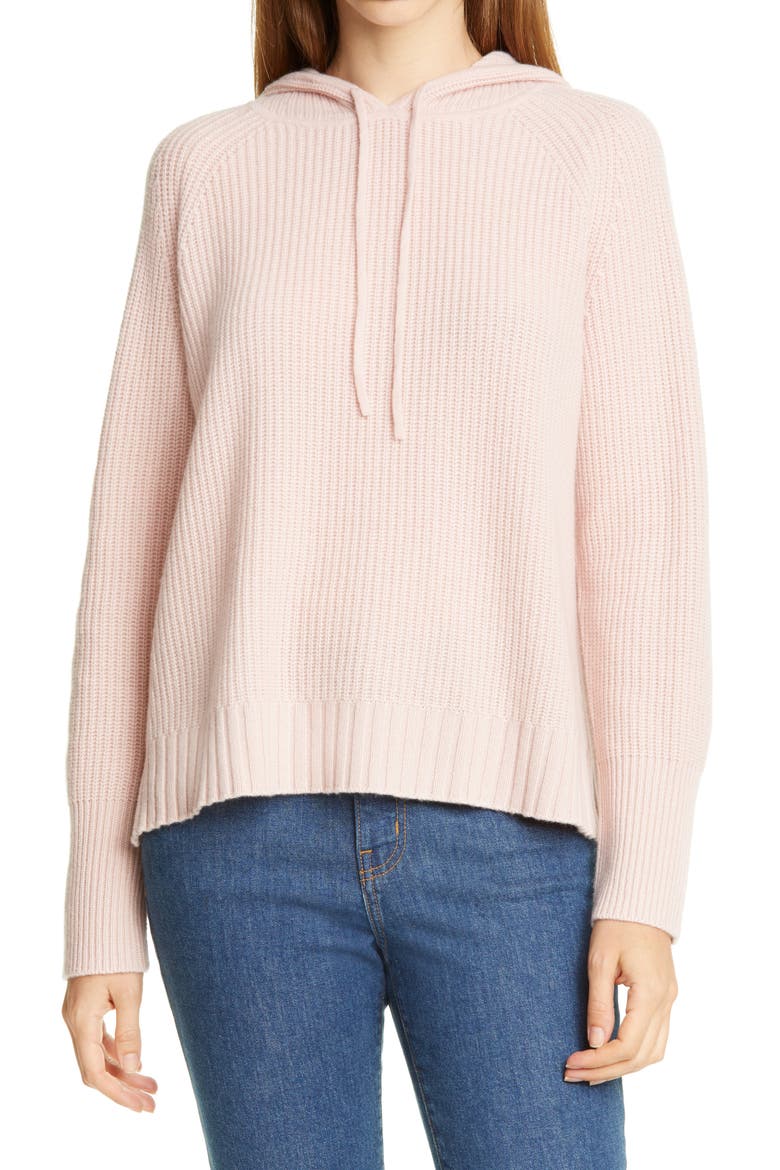 Cashmere Hoodie, Main, color, PINK LOTUS